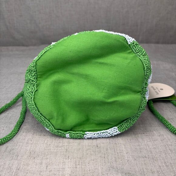 Kate Spade New York x Target Beaded Classic Rose Drawstring Bucket Bag Purse NWT - Picture 5 of 9